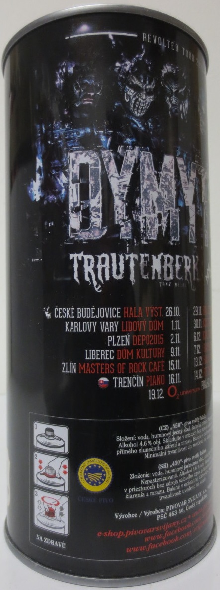 Svijany 450 - Premiový ležák - DYMYTRY REVOLTER (200cl) č.1