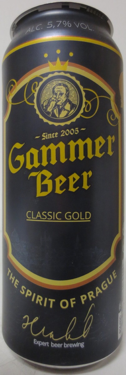 Gammer Beer CLASSIC GOLD (50cl)