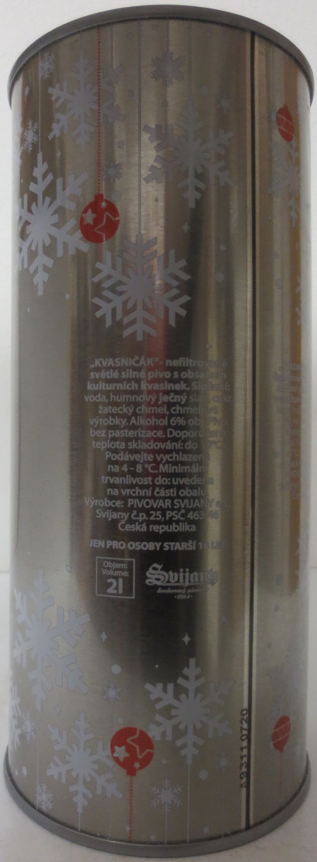 Svijany KVASNIČÁK TREVOS (200cl) č.1 