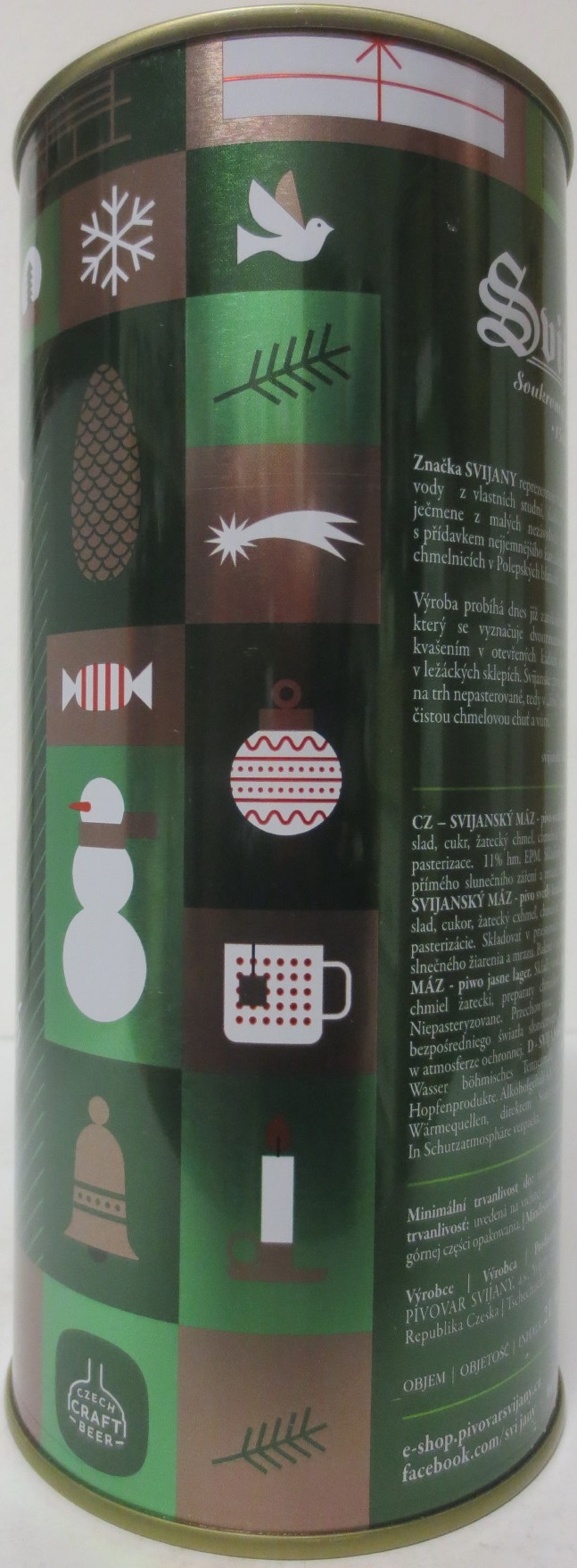 Svijany SVIJANSKÝ MÁZ - Světlý ležák .1564. Šťastné, veselé a Svijanské! 11 (200cl) č.2