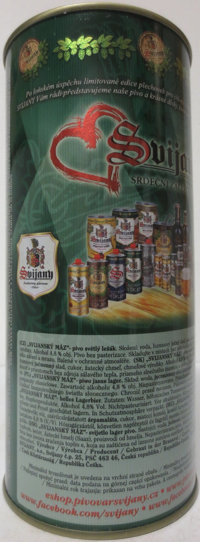 Svijany SVIJANSKÝ MÁZ dívky z kalendáře /No. 04/2019 (200cl)