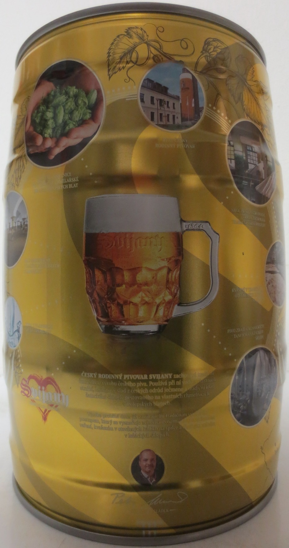 Svijany SVIJANSKÝ KNÍŽE Světlé silné 1564 Tradiční pivo bez pasterizace 13