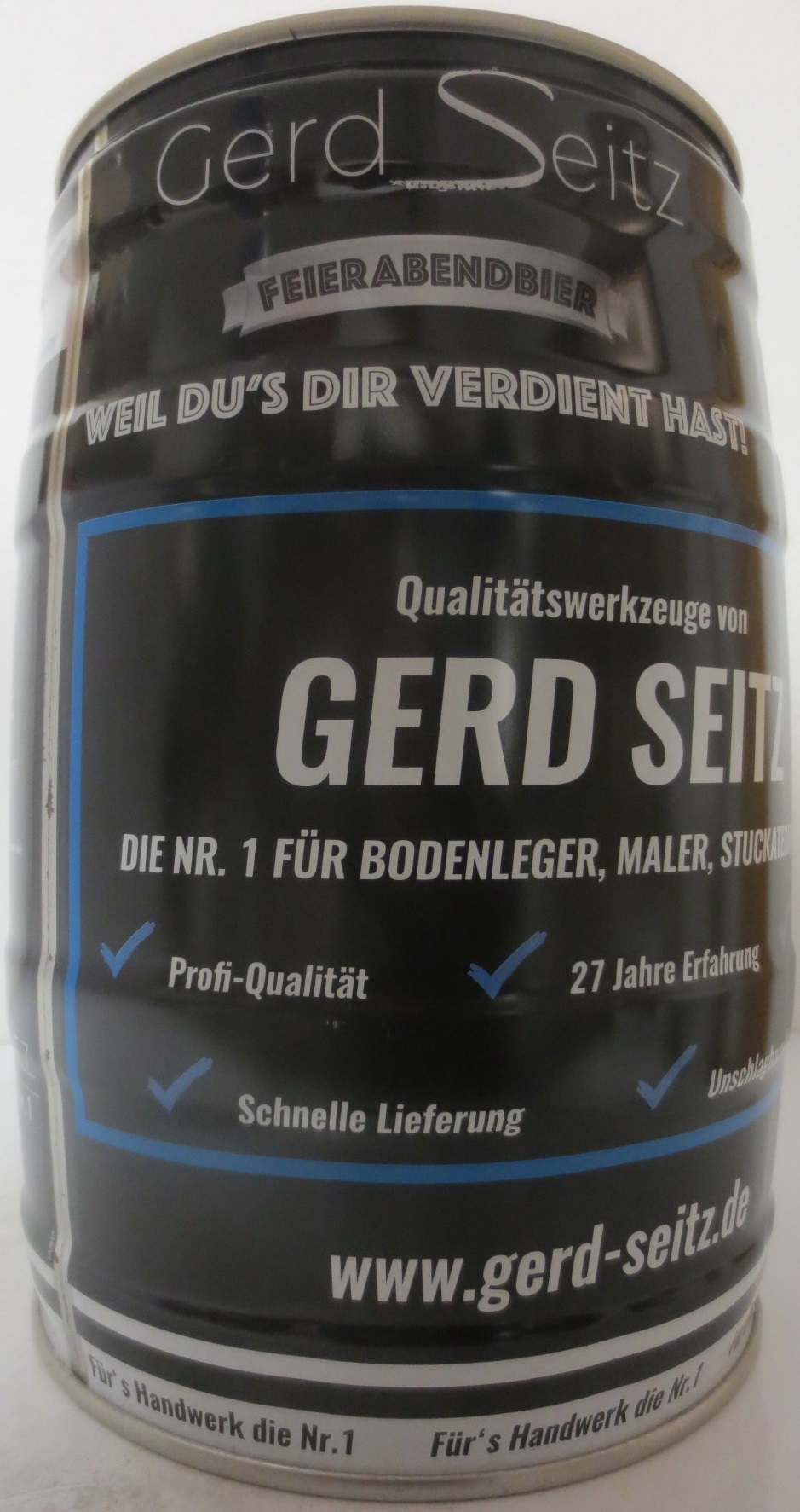 Gerd Seitz FEIERABENDBIER SEIT 1992 (5L) Nr.1