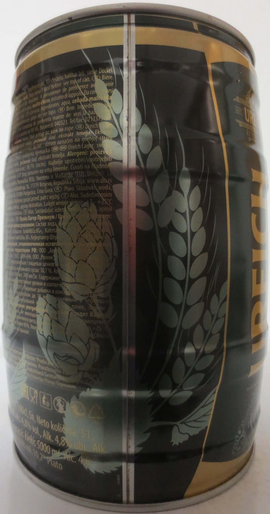 UREICH LUXURIOUS LAGER PREMIUM (5L) Nr.1