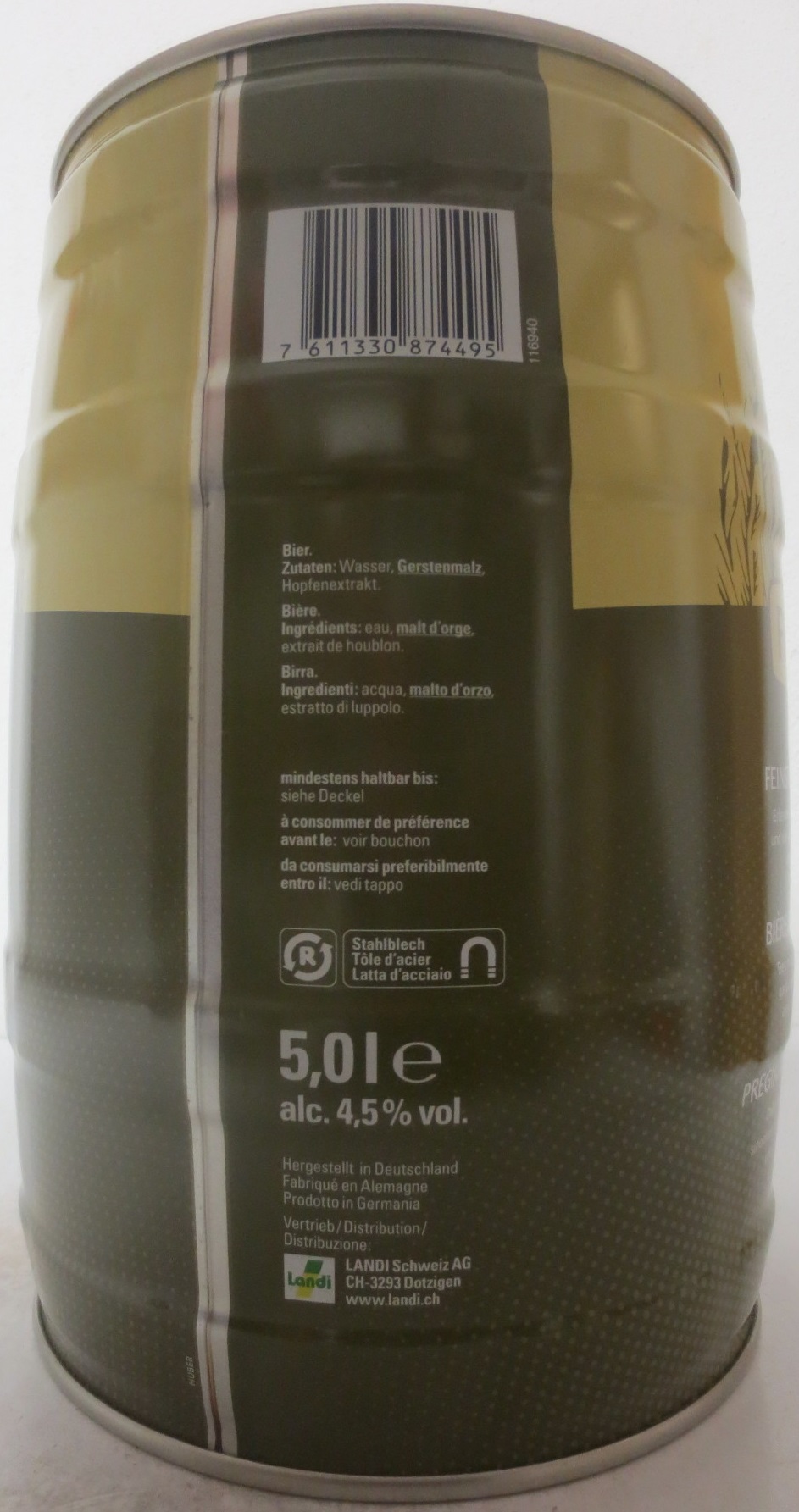 FARMER HELL BLOND-BIONDA PARTYFASS Nr.1 