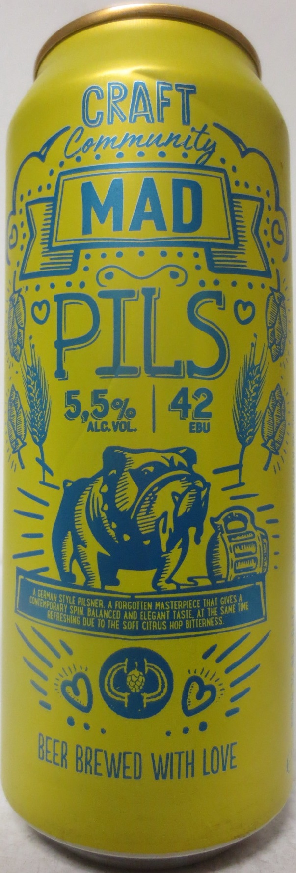 CRAFT MAD PILS (50cl) (B/O) 