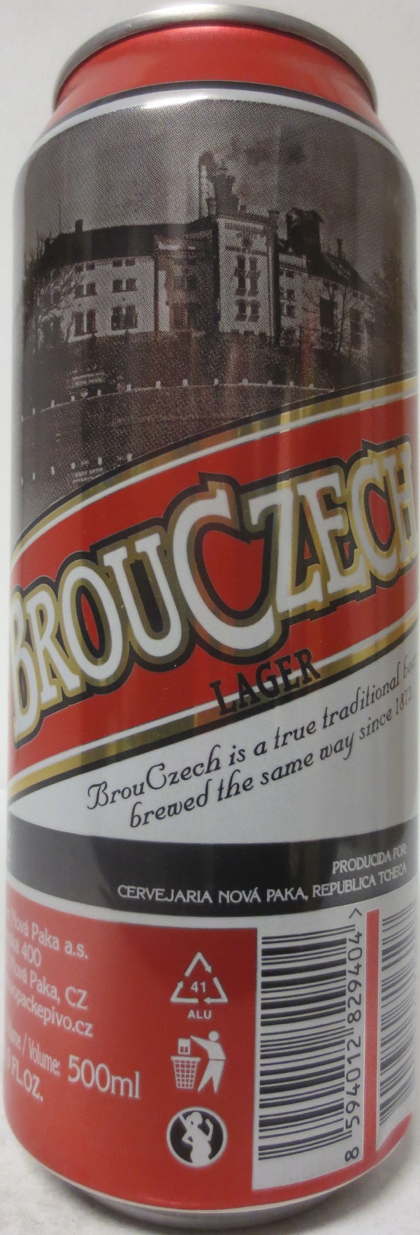 BROUCZECH LAGER (50cl) (B/O) č.2