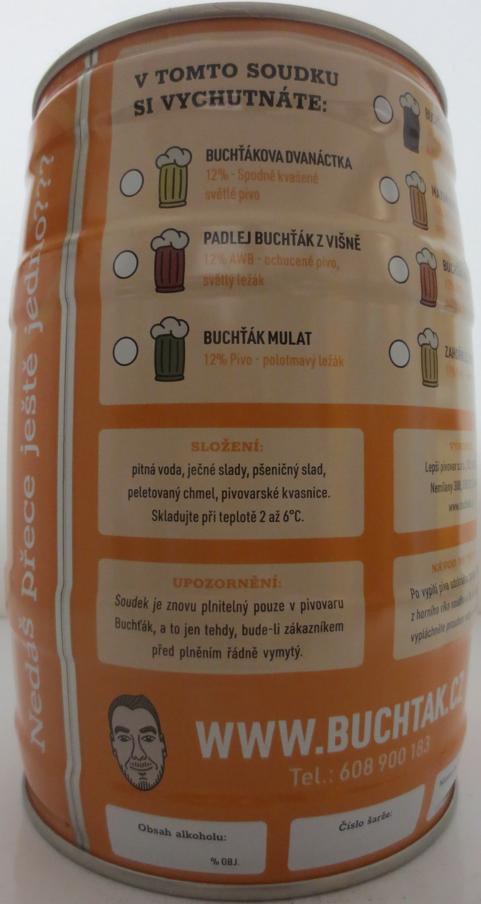 BUCHŤÁK PIVOVAR (5L) č.2