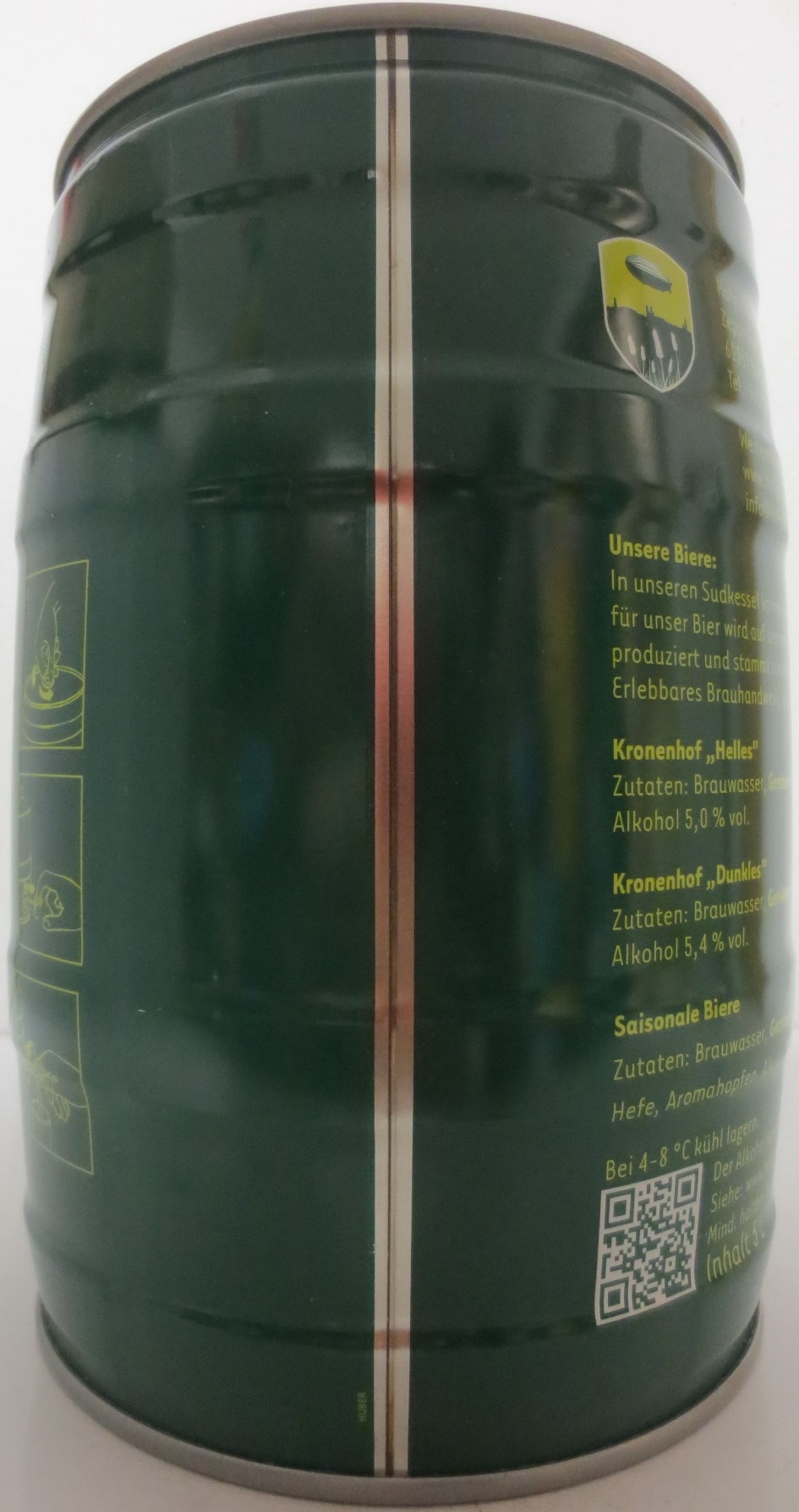 Kronenhof Hofgut.Brauhaus Graf Zeppelin (5L) Nr.1