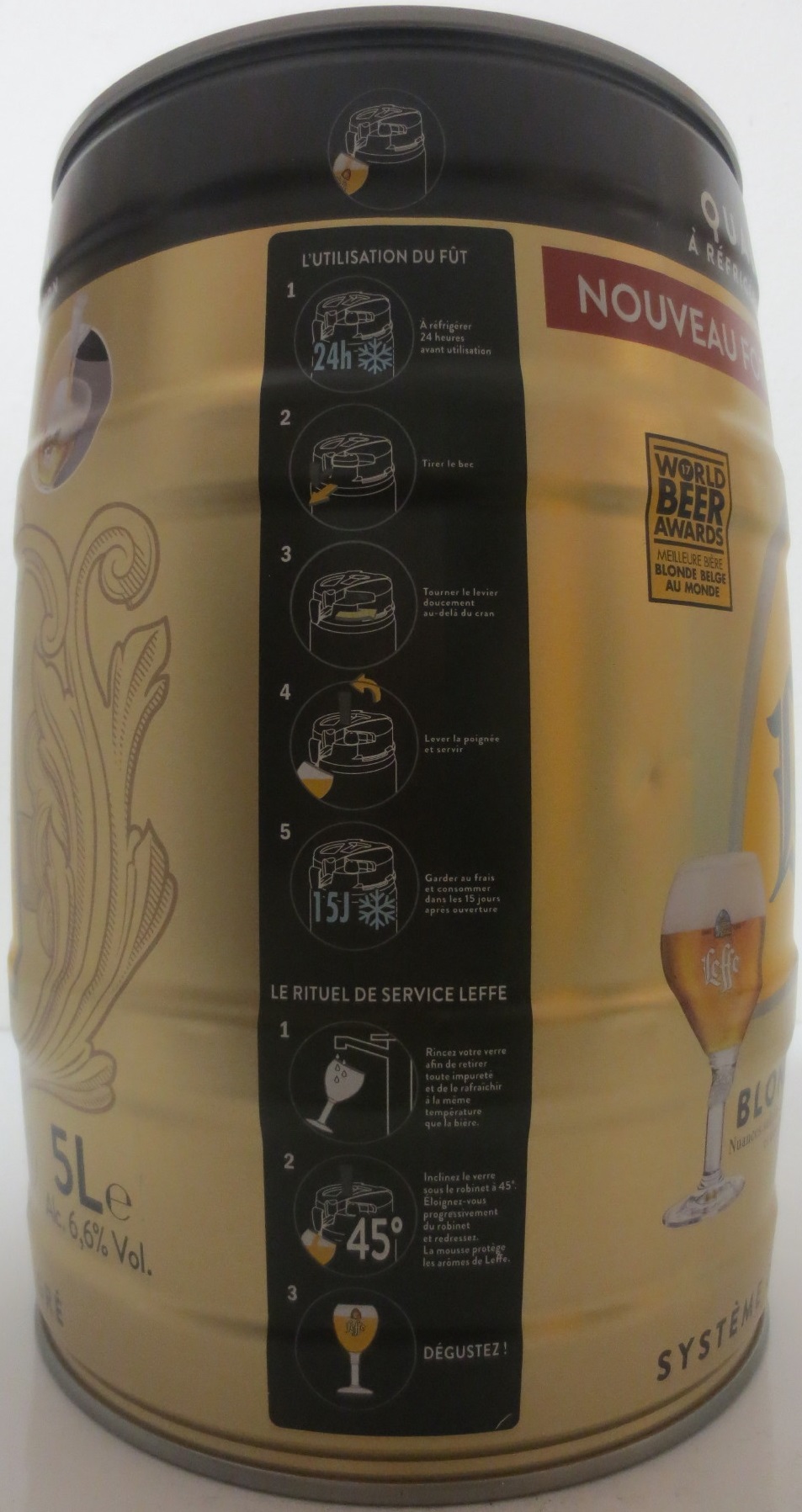 Leffe BLONDE . BLOND (5L) Nr.1 