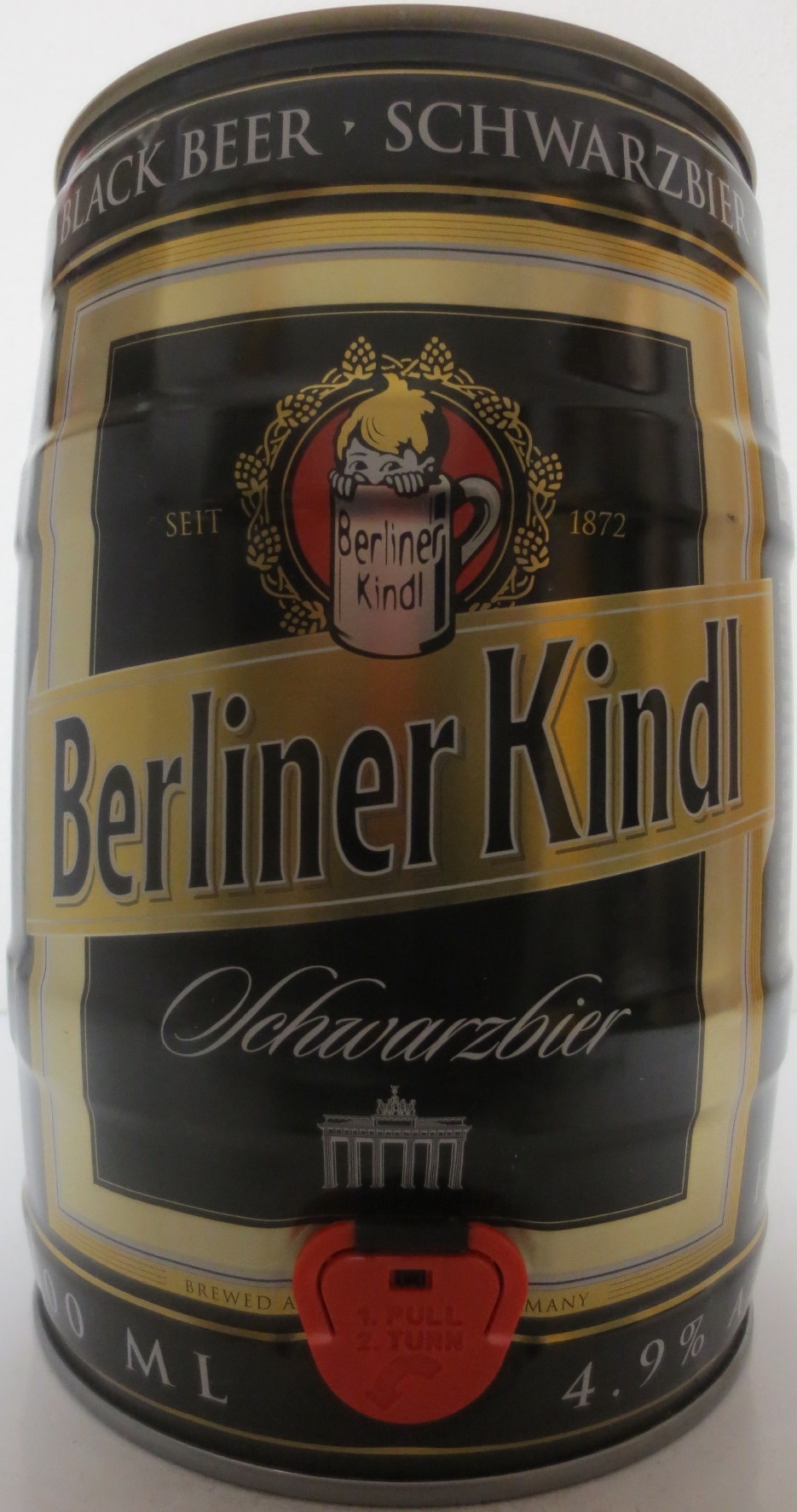 Berliner Kindl Schwarzbier (5L) Nr.1 