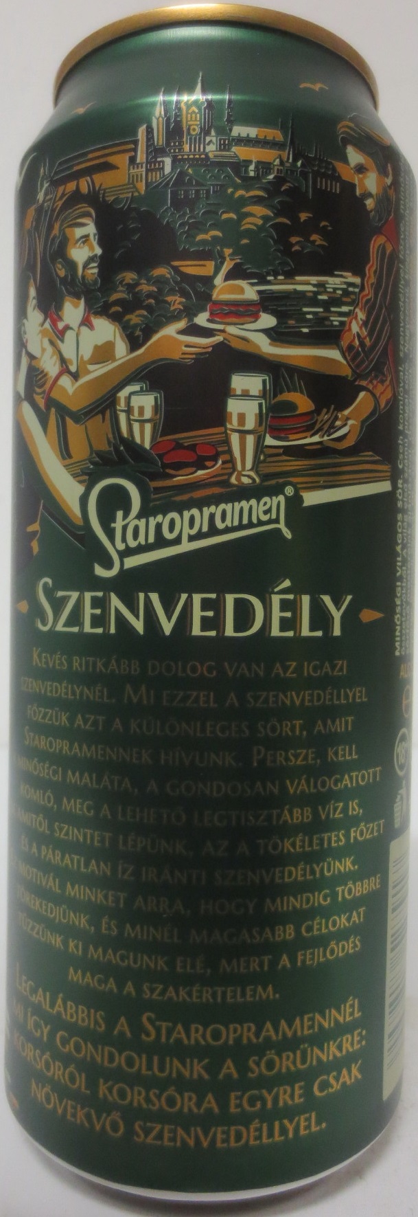 Staropramen -EST. IN PRAGUE- SZENVEDÉLY (HU) (50cl) (B/O) č.1