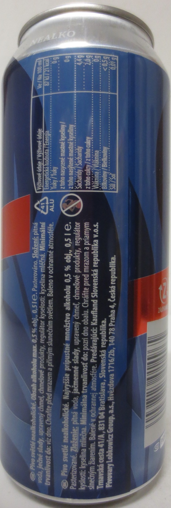 Bruncvík NON ALCOHOLIC -BEER- NEALKO (50cl) (B/O) č.2  
