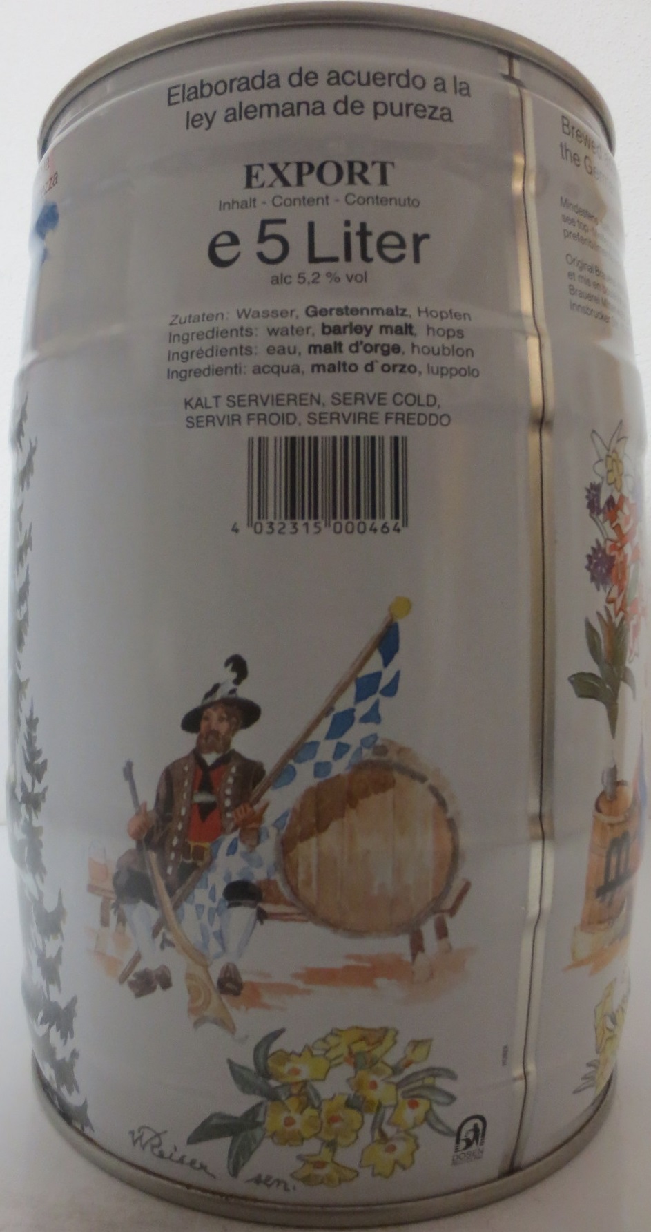 Mittenwalder Bier (5L) Nr.1 (winter)