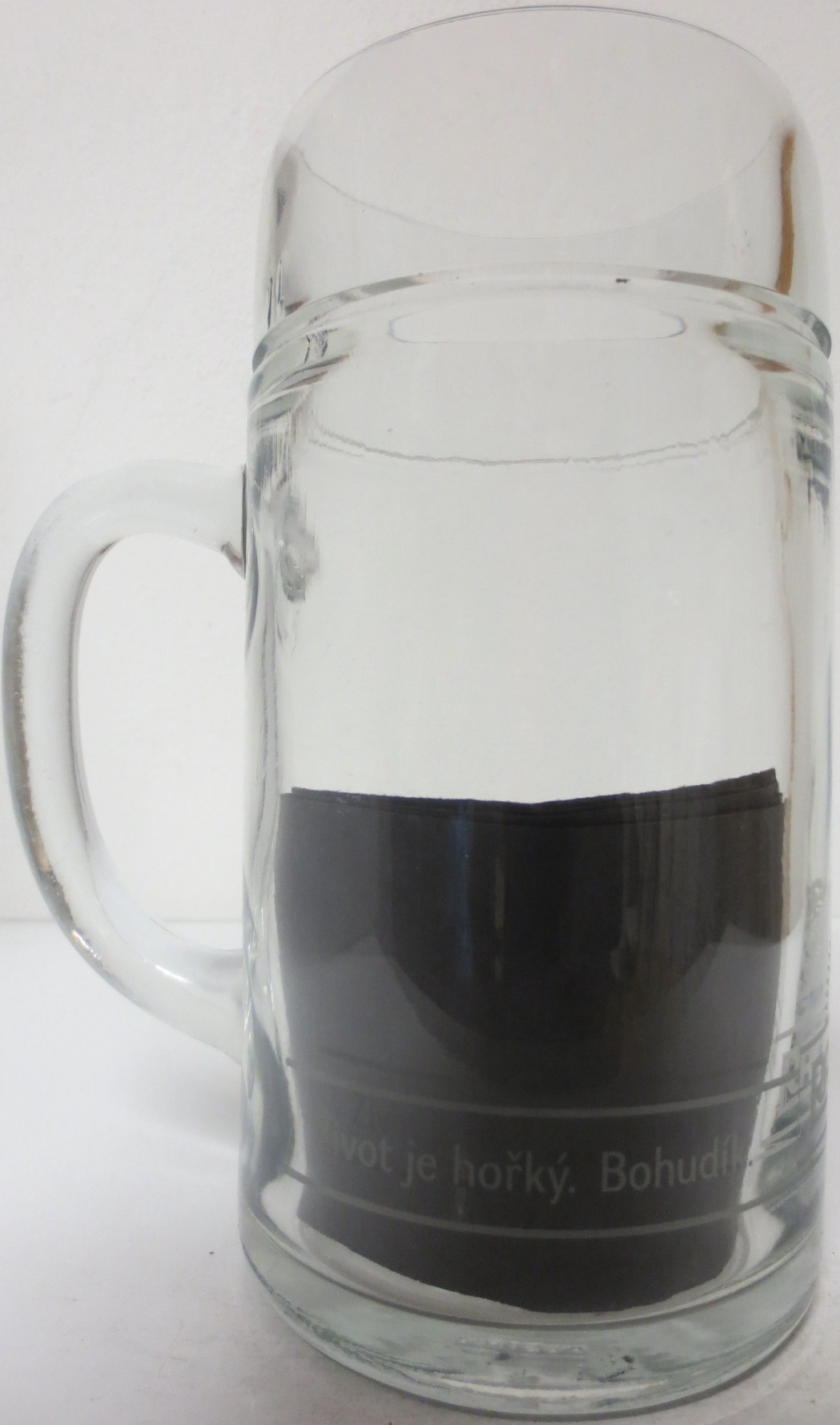 RADEGAST Život je hořký. Bohu dík. (pískovaný) (1L) č.1 