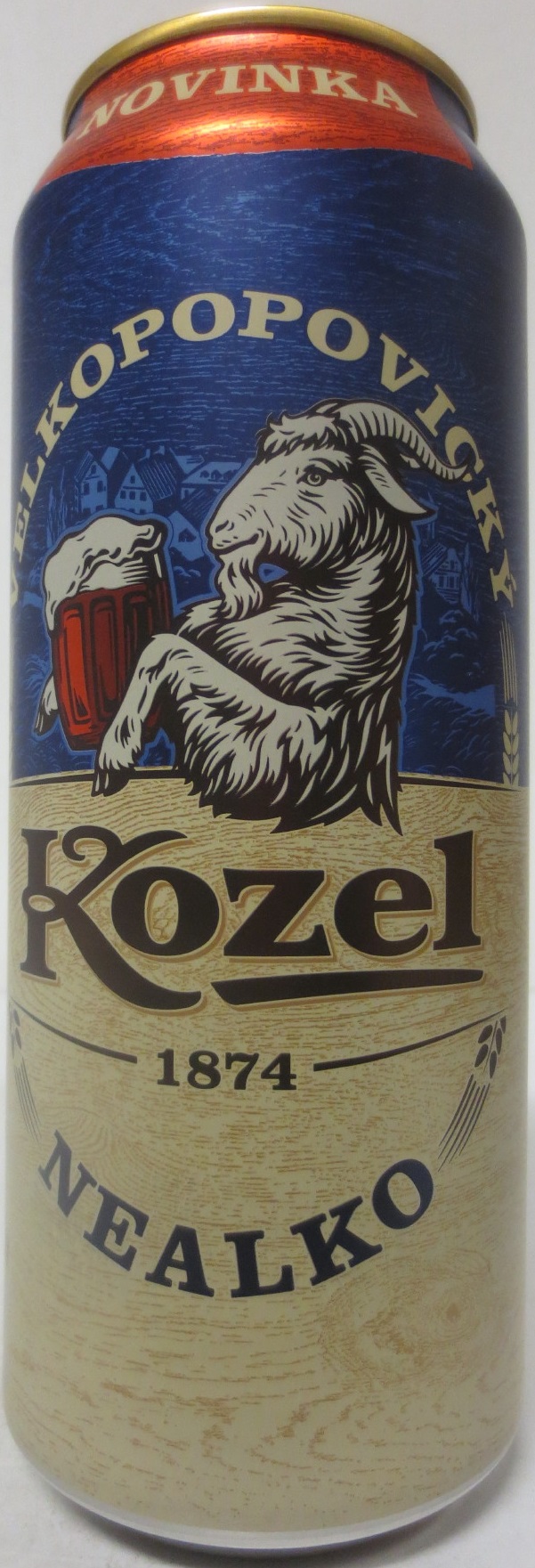 VELKOPOPOVICKÝ Kozel 1874 NEALKO NOVINKA (50cl) (B/O) č.1