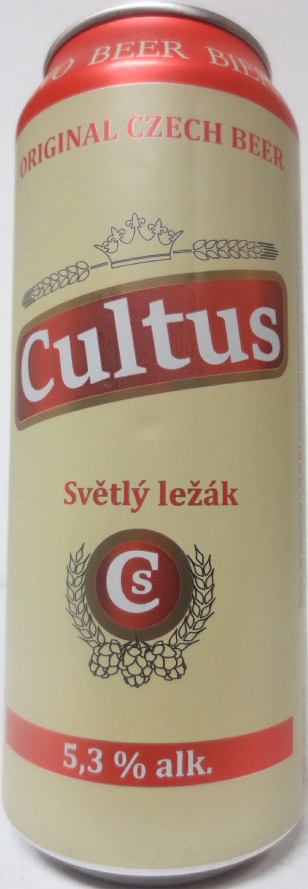 Cultus Světlý ležák (50cl) ((B/O) č.1 