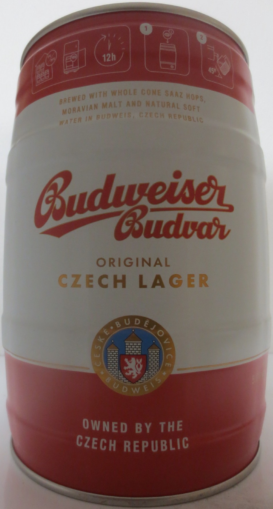 Budweiser Budvar ORIGINAL CZECH LAGER (5L) č.8