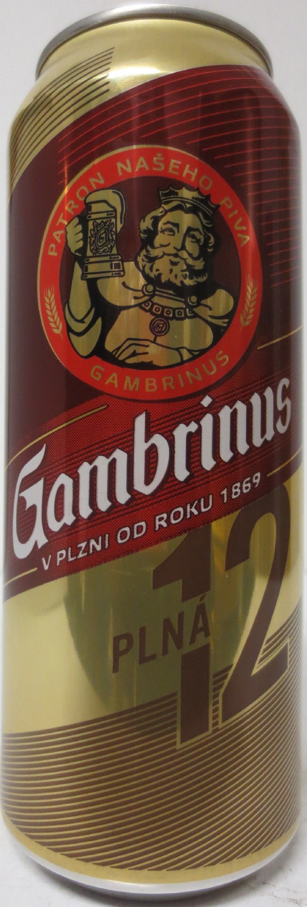 Gambrinus PLNÁ 12 (SK) (50cl) (B/O) č.3 