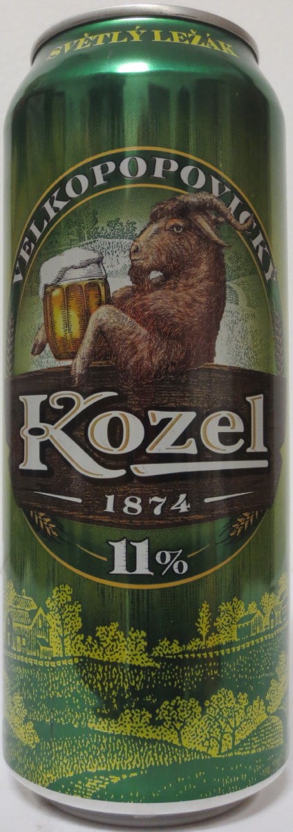 VELKOPOPOVICKÝ Kozel 1874 11% (SK) (50cl) (B/O) č.2 
