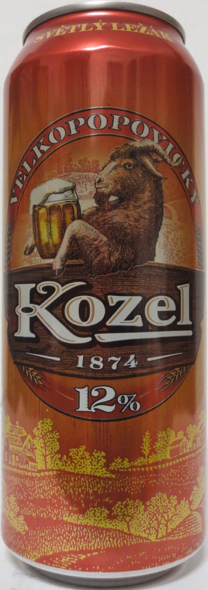 VELKOPOPOVICKÝ Kozel 1874 12% (SK) (50cl) (B/O) č.2 
