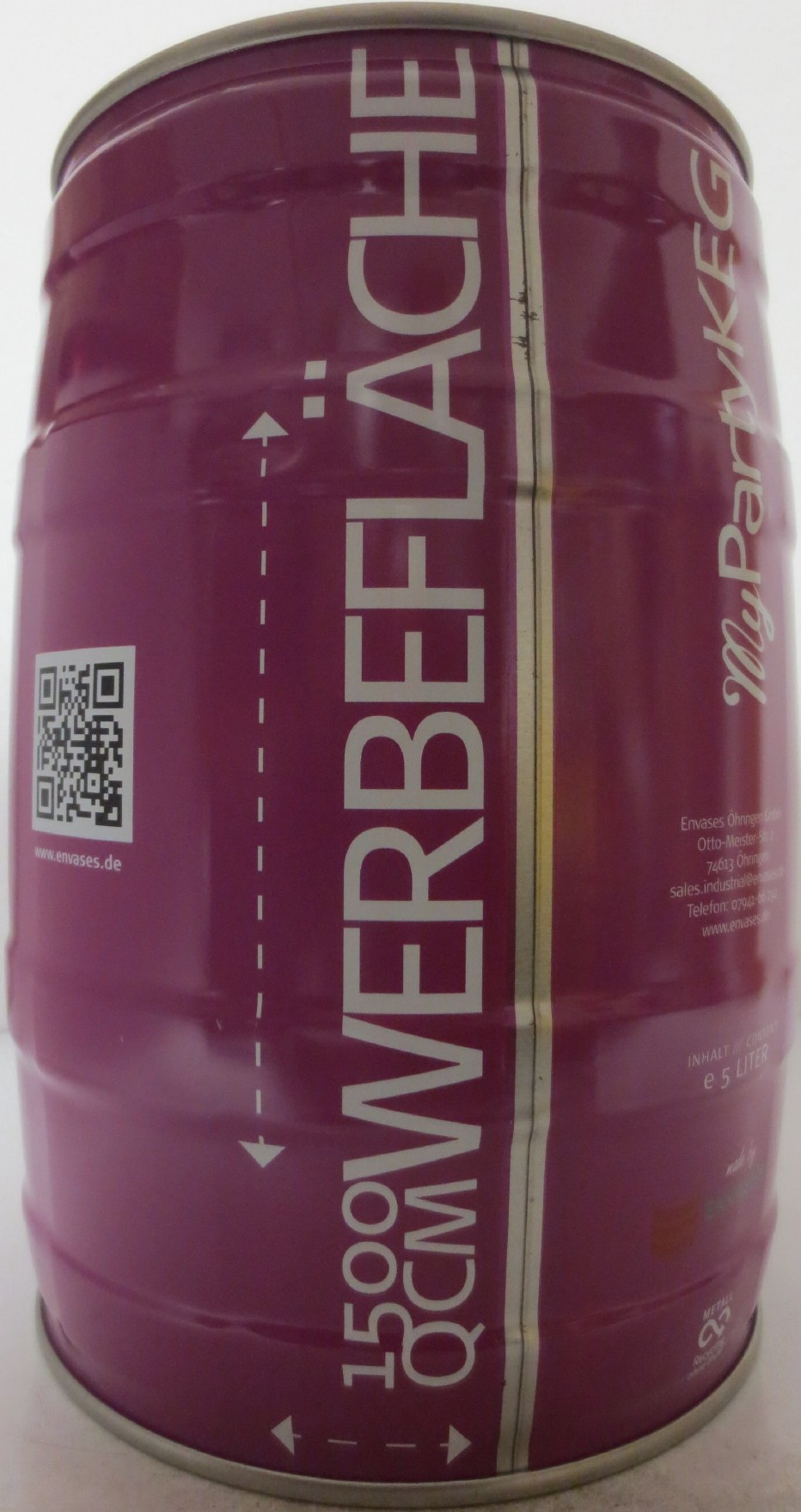 AFFENGEILE WERBEFÄSSER (5L) Nr.2 (růžový) 
