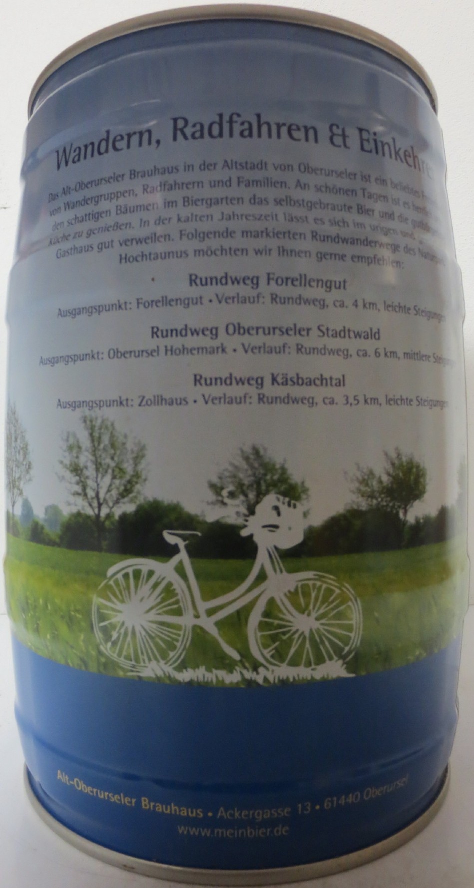 BRAUHAUS Alt-Oberurseler www.meinbier.de (5L) Nr.1