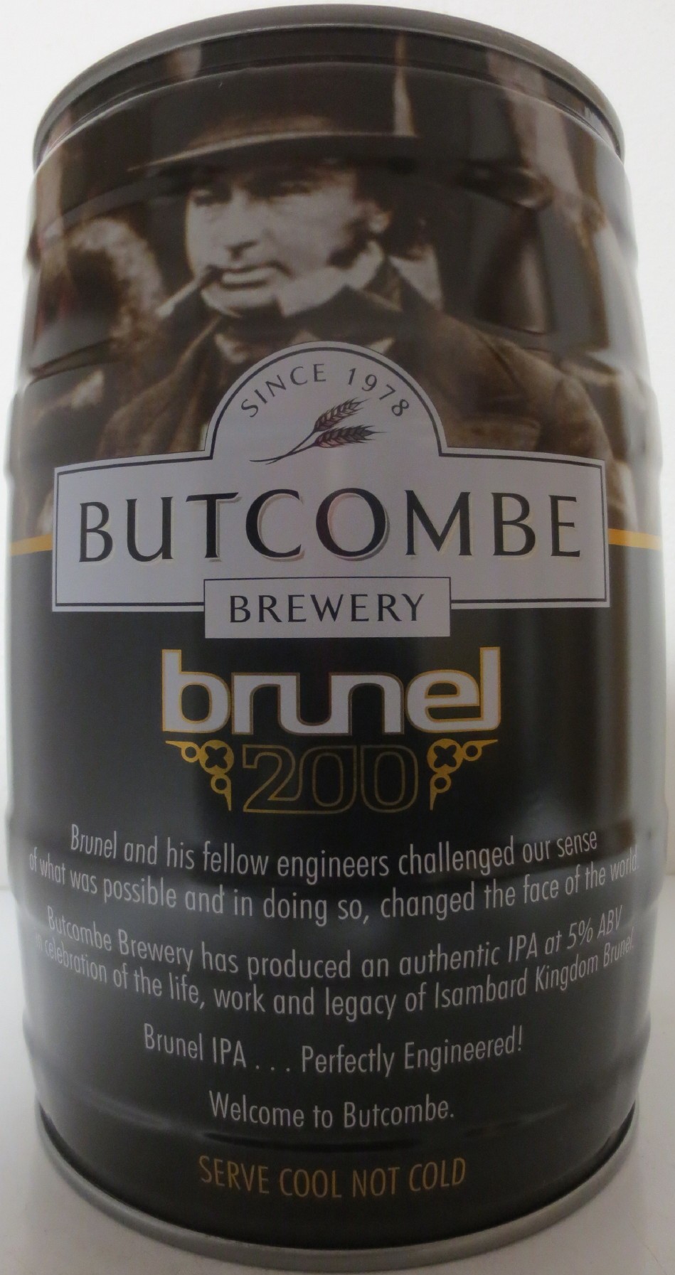 BUTCOME BREWERY Brunel 200 AUTHENTIC IPA (5L) Nr.1
