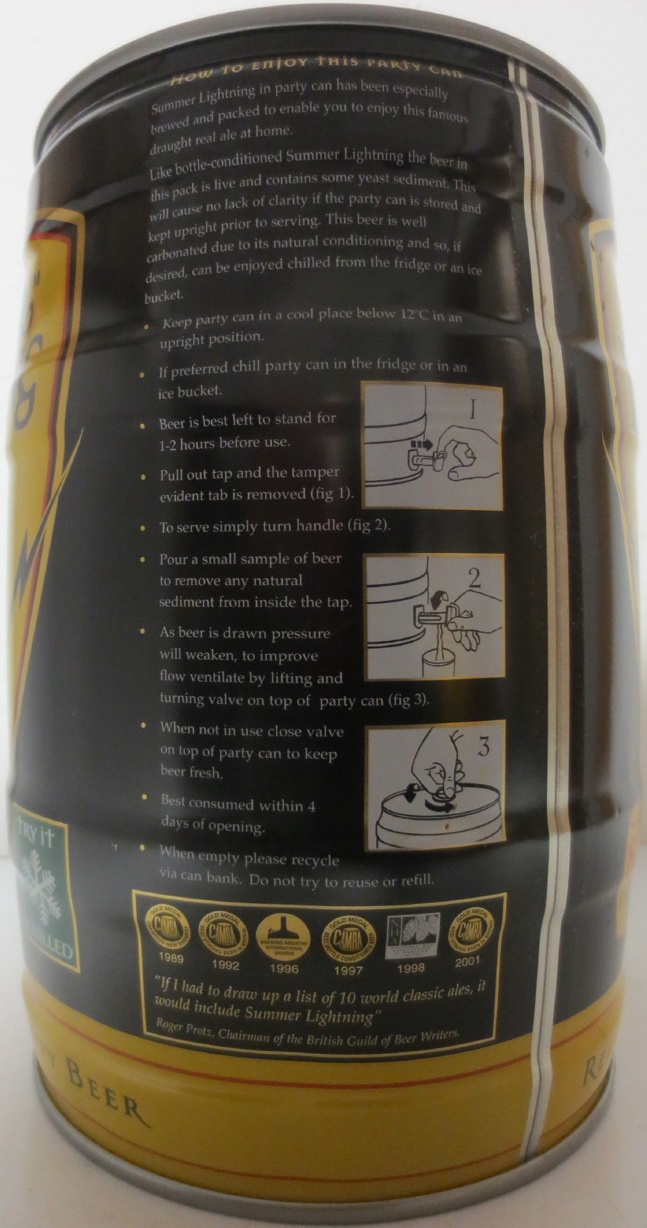 HOP BLACK BREWERY Summer LICHTING AWARD WINNING (5L) Nr.1