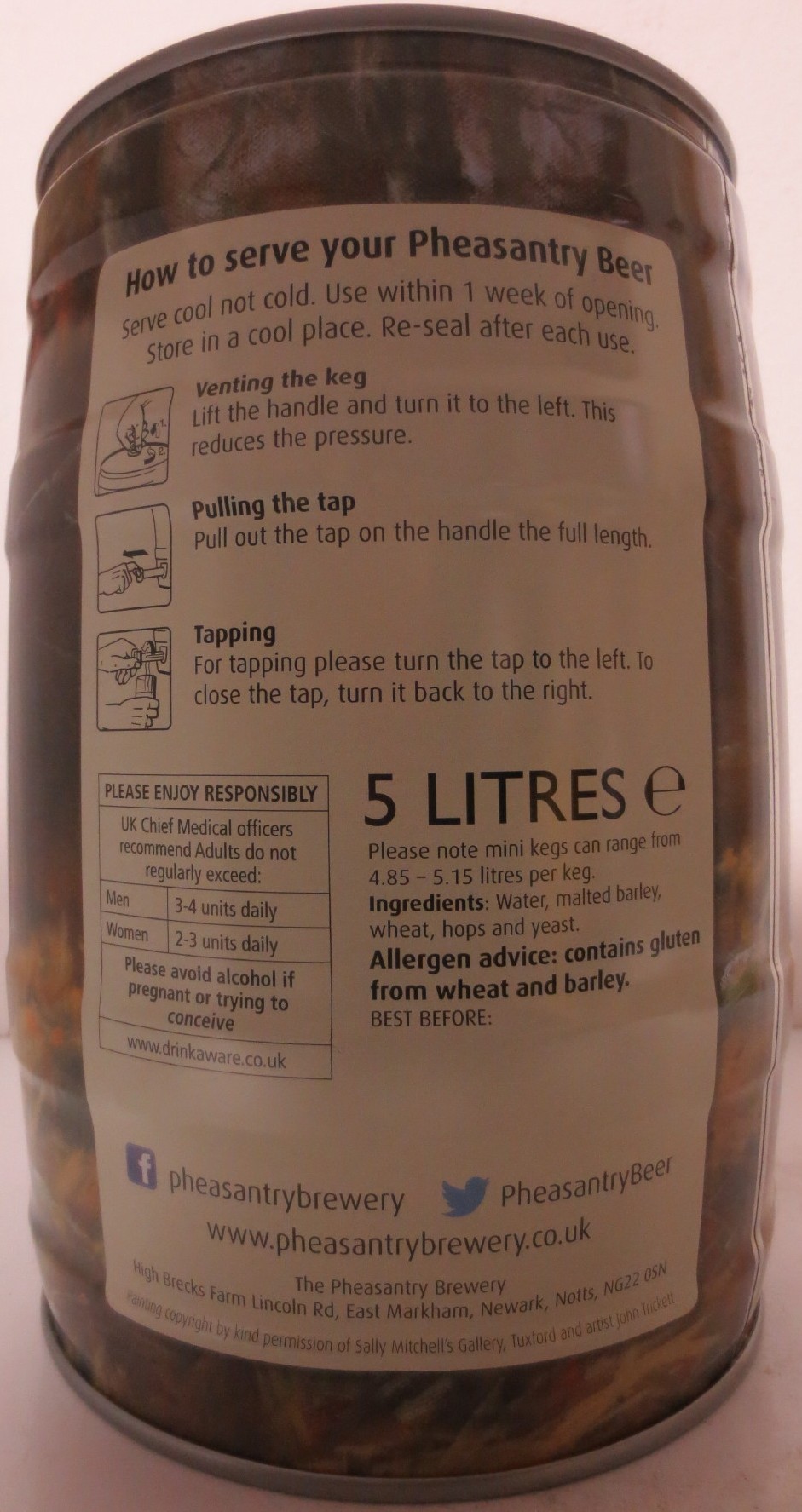 Pheasantry BREWERY (5L) Nr.2 