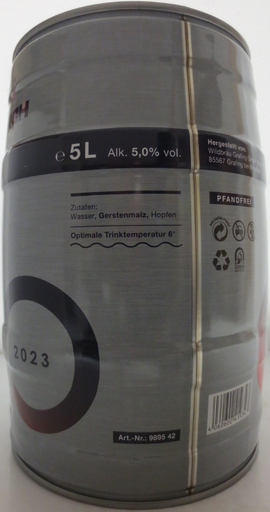FÖRCH 60 Bester Biergenuss Helles (5L) Nr.1 