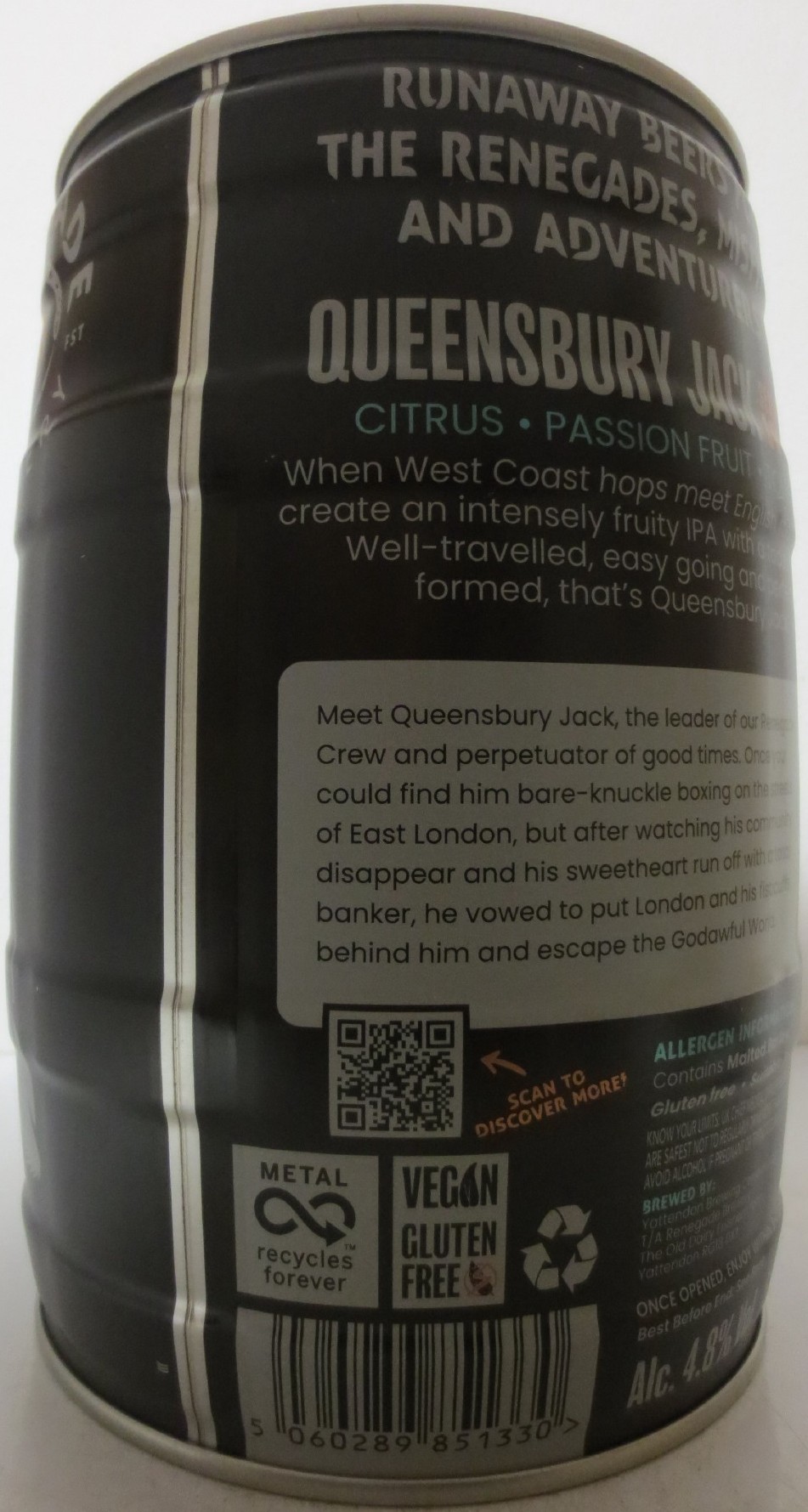 RENEGADE BREWERY QUEENSBURY Jack SESSION IPA (5L) Nr.1