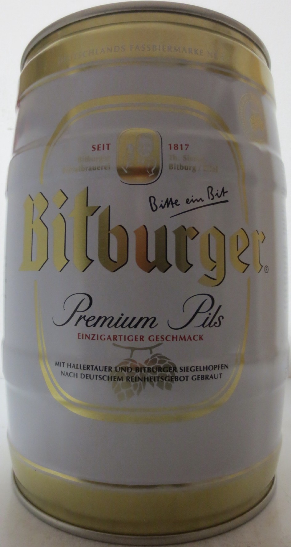 Bitburger Premium Pils EINZIGARTIGER GESCHMACK (5L) Nr.1