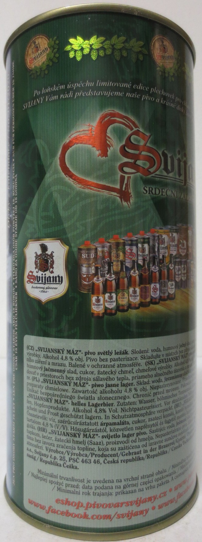 Svijany SVIJANSKÝ MÁZ dívky z kalendáře -No. 01/2020 (200cl)