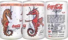 Coca Cola Art Design set from CZECH REPUBLIC (4 cans) (B/O)