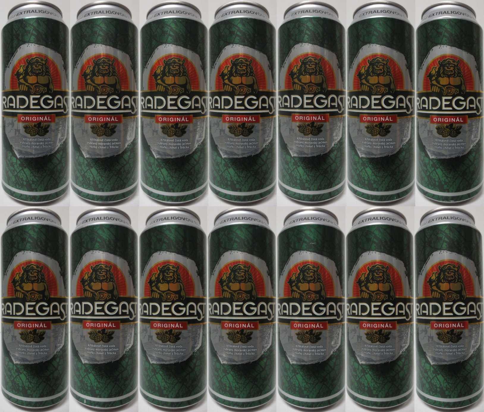RADEGAST ORIGINÁL SBÍREJ EXTRALIGOVOU EDICI kompletní série (14ks) (CZ) (50cl) (B/O)