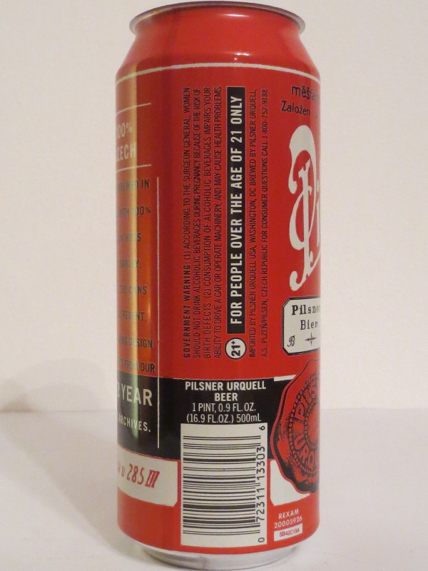 Pilsner Urquell (50cl) RETRO SET 3 Nr.4 (B/O)