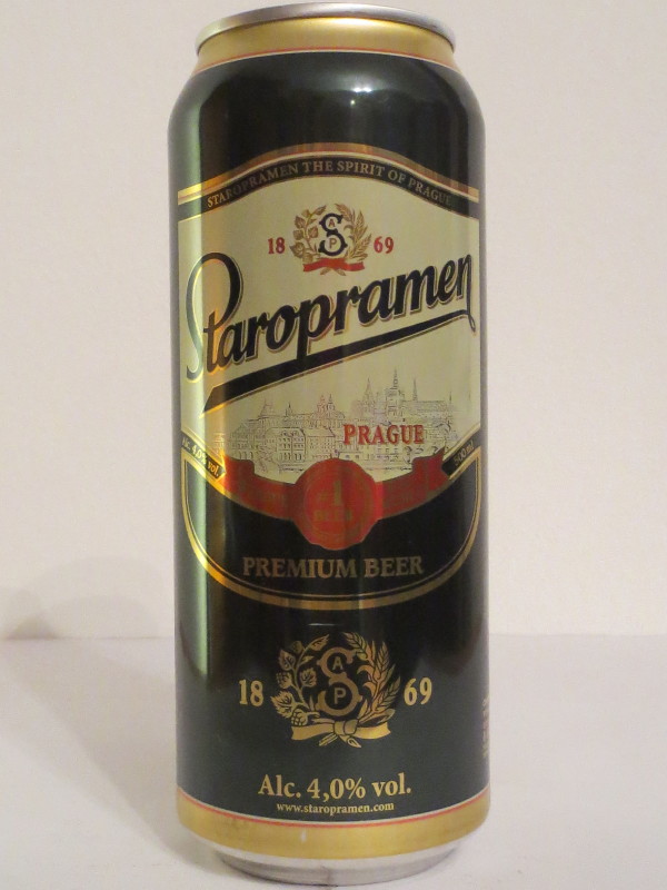 Staropramen PRAGUE PREMIUM BEER (50cl) (T/O)