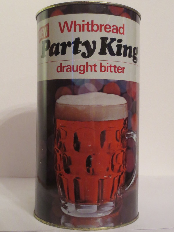 Whitbread Party King draught bitter (278cl)