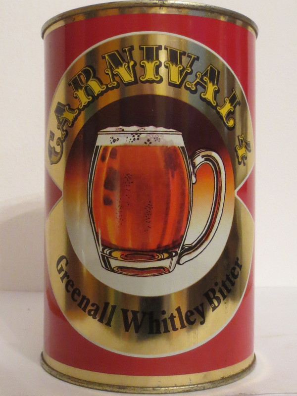 CARNIVAL 4 Greenall Whitley bitter (221-2cl)