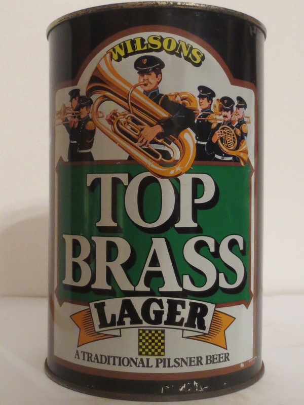 WILSONS TOP BRASS LAGER (222cl)