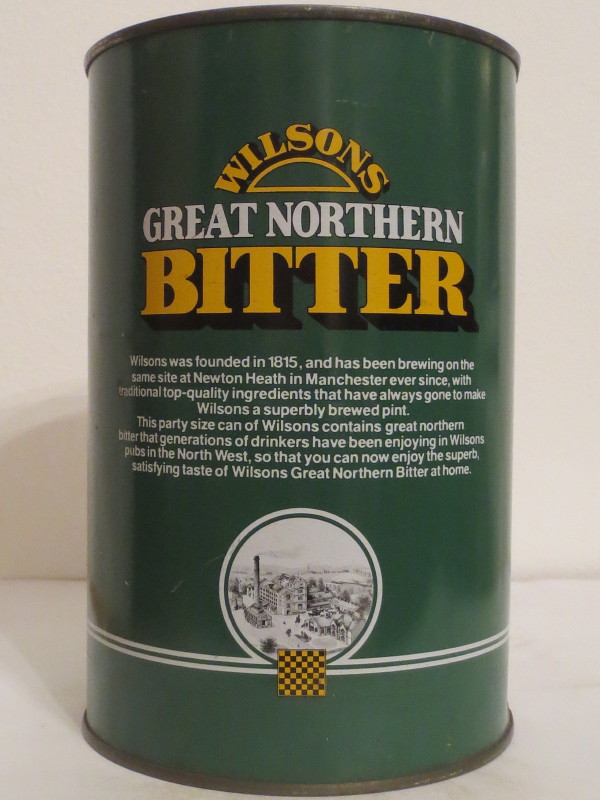 WILSONS GREAT NORTHERN BITTER (222cl) Nr.2