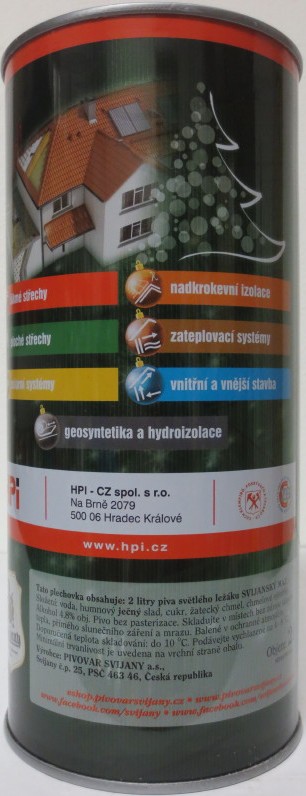Svijany SVIJANSKÝ MÁZ Světlý ležák HPI (200cl) č.1