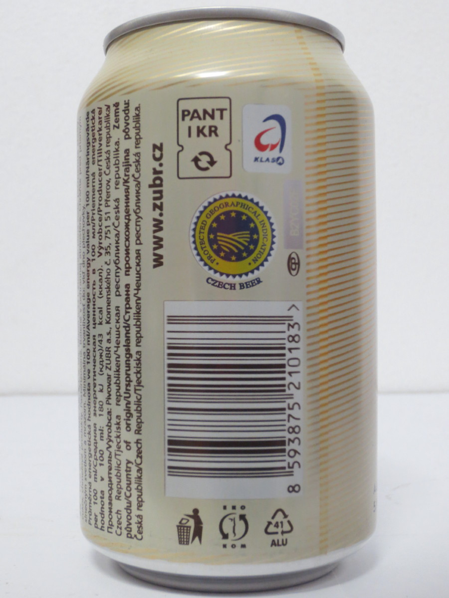 ZUBR PREMIUM č.2 (33cl) (B/O)