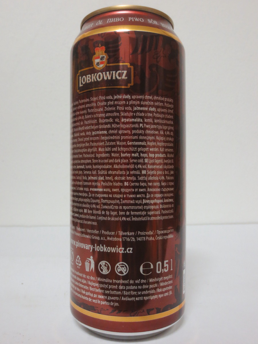 LOBKOWICZ ALE PREMIUM (50cl) (B/O)