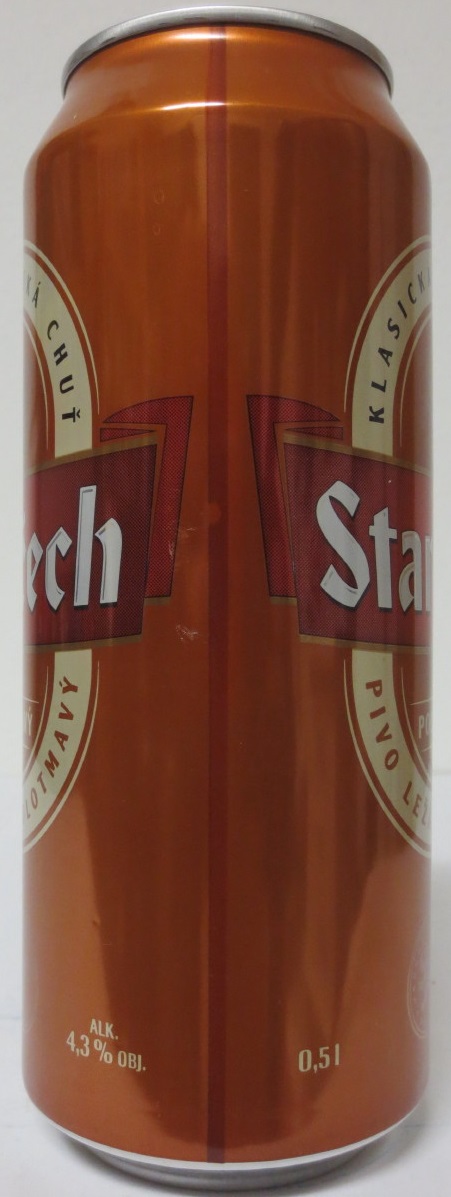Staročech POLOTMAVÝ PIVO LEŽÁK POLOTMAVÝ (50cl) (B/O) č.1