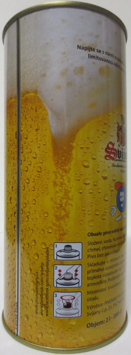 Svijany SVIJANSKÝ RYTÍŘ HECKL HECKLOVO JUBILEJNÍ OSLAVUJEME pětadvacítku (200cl) č.1