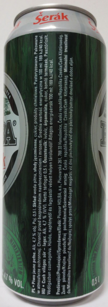 HOLBA Šerák 11 (50cl) (B/O) č.1