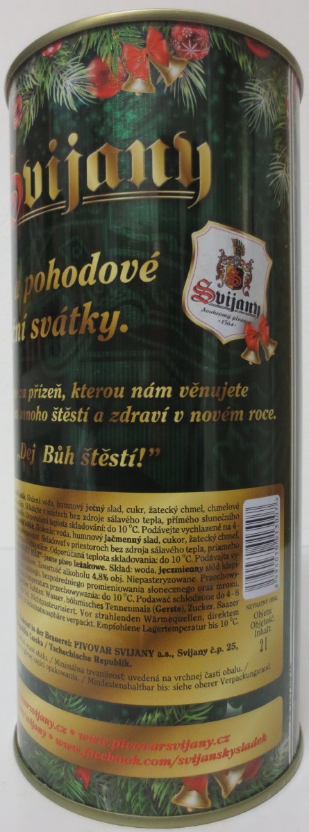 Svijany SVIJANSKÝ MÁZ VÁNOČNÍ MÁZ (200cl) č.1