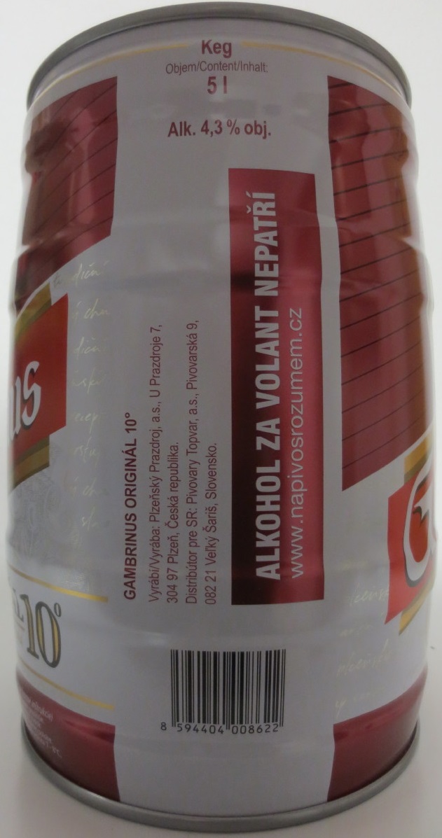 Gambrinus ORIGINÁL (5L) 10 č.1